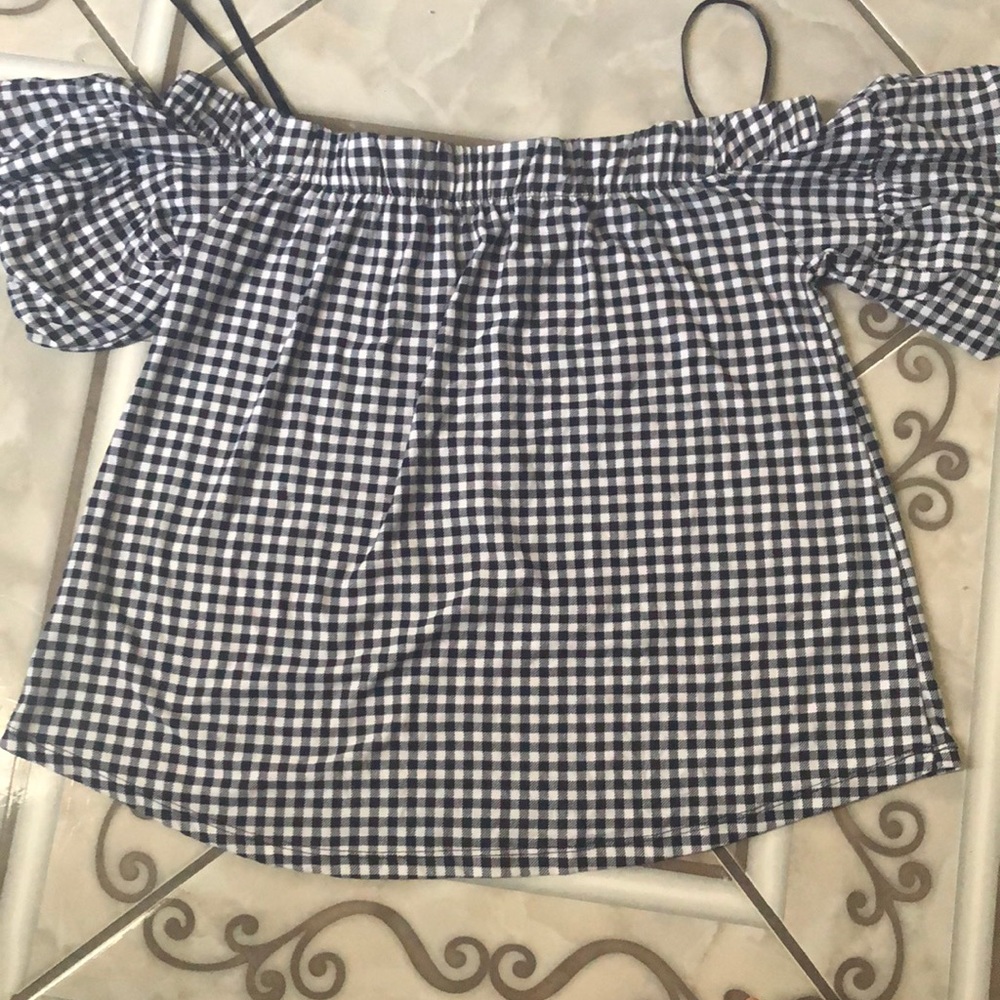 Off the shoulders top